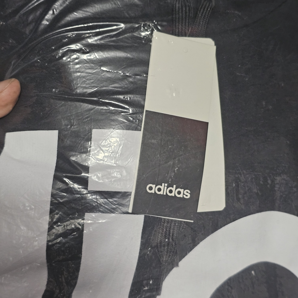 Adidas Black and White Sweatshirt